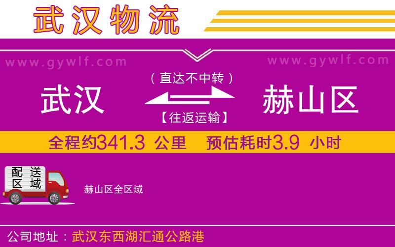 武漢到赫山區(qū)物流專(zhuān)線